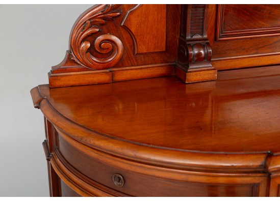 Dish cabinet-commode