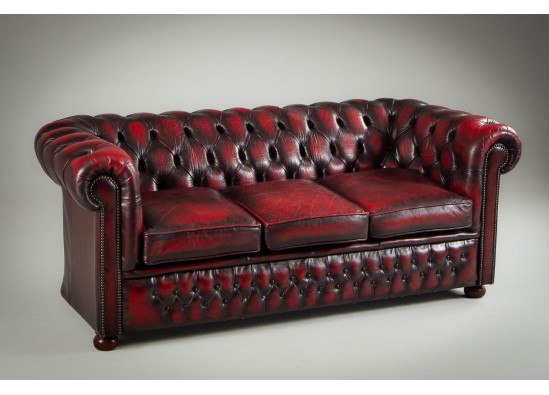 Leather furniture set (2 pcs.) 