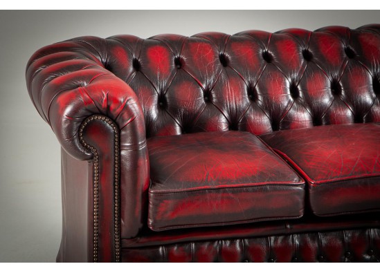 Leather furniture set (2 pcs.) 