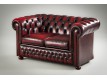 Leather furniture set (2 pcs.) 